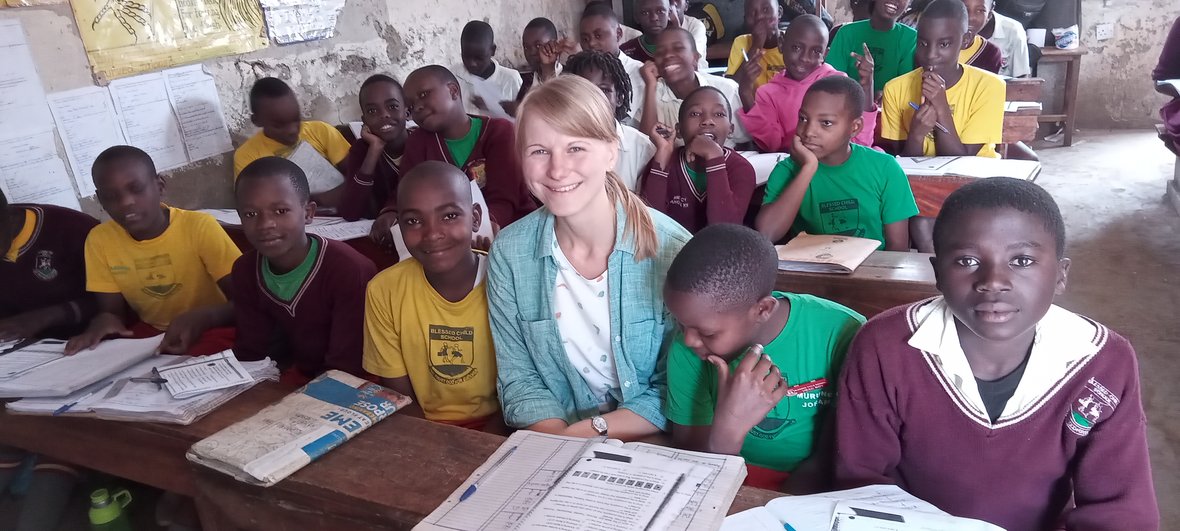 Schule in Uganda
