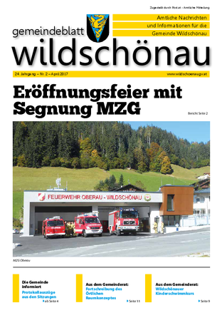 Gemeindezeitung April 2017