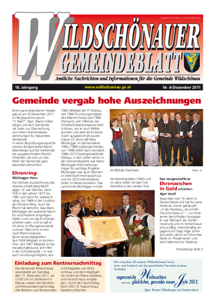 Gemeindezeitung Dezember 2011