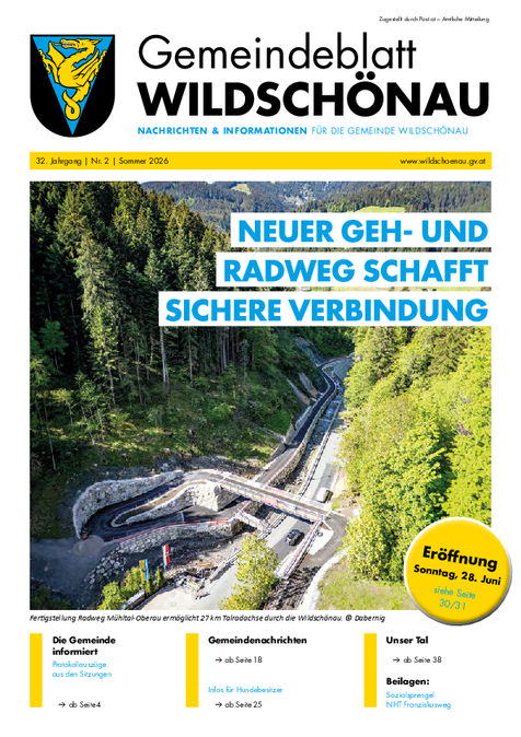 Gemeindezeitung Sommer 2026