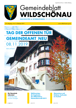 Gemeindezeitung Oktober 2019
