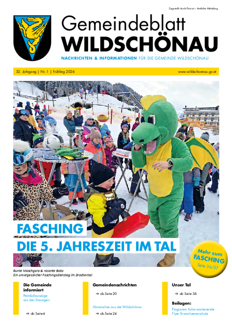 Gemeindezeitung Frühling 2026